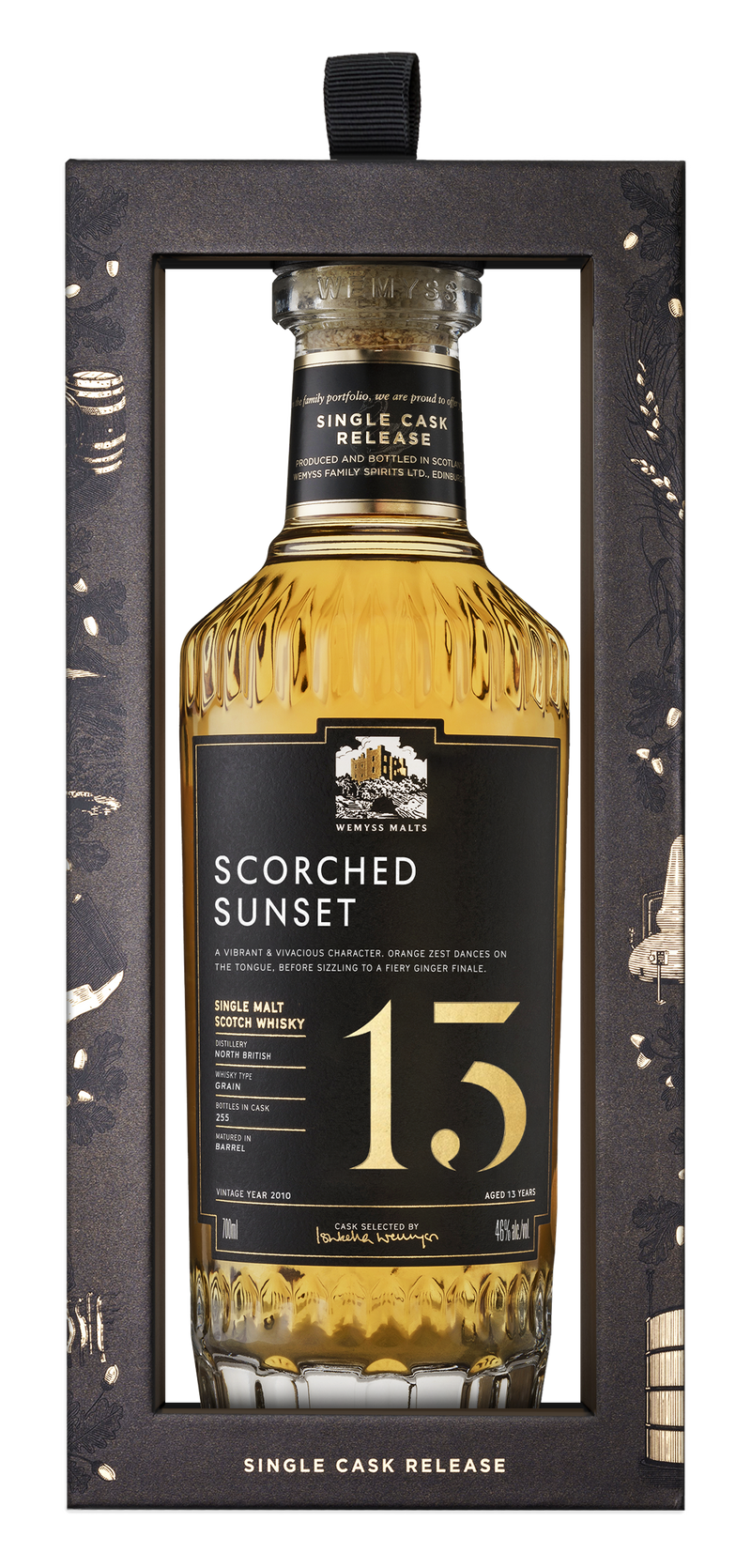 Scorched Sunset | 13YO North British | 46% 70cl