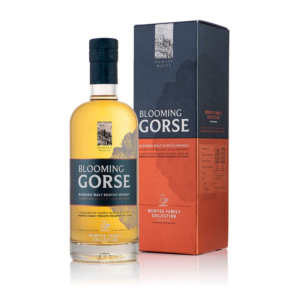 Blooming Gorse bottle and packaging