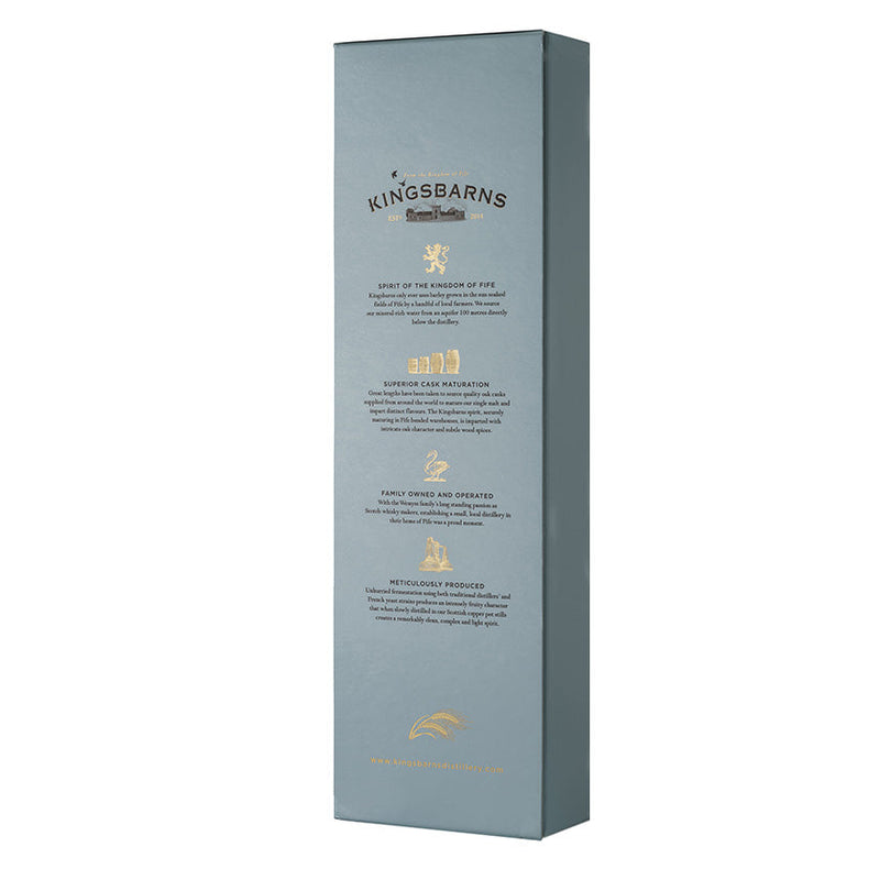 Kingsbarns - Dream To Dram Gift Pack - 70cl Bottle & 2 Glencairns